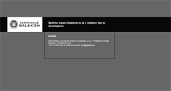 Desktop Screenshot of galekom.si